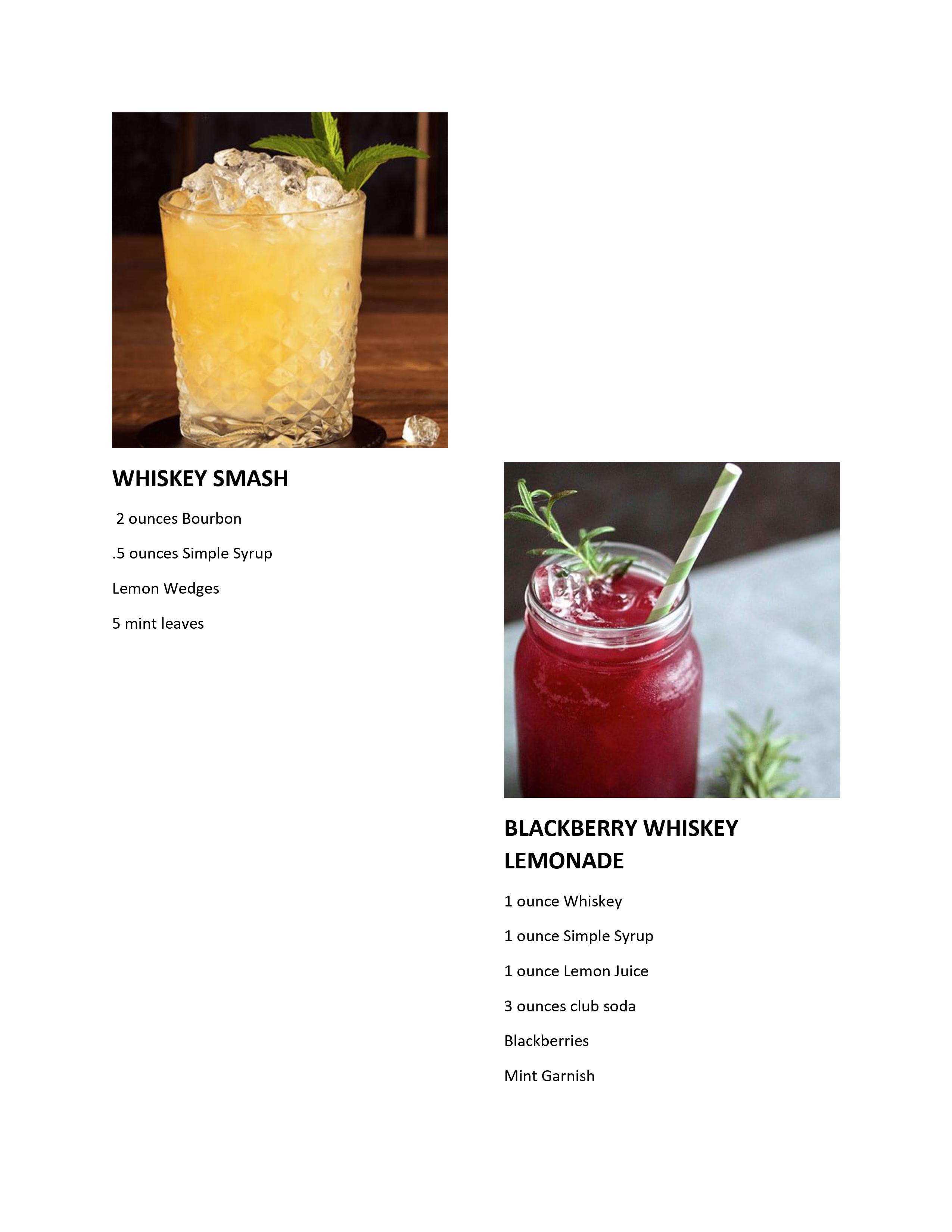 North Carolina Bartender Drink Mixes