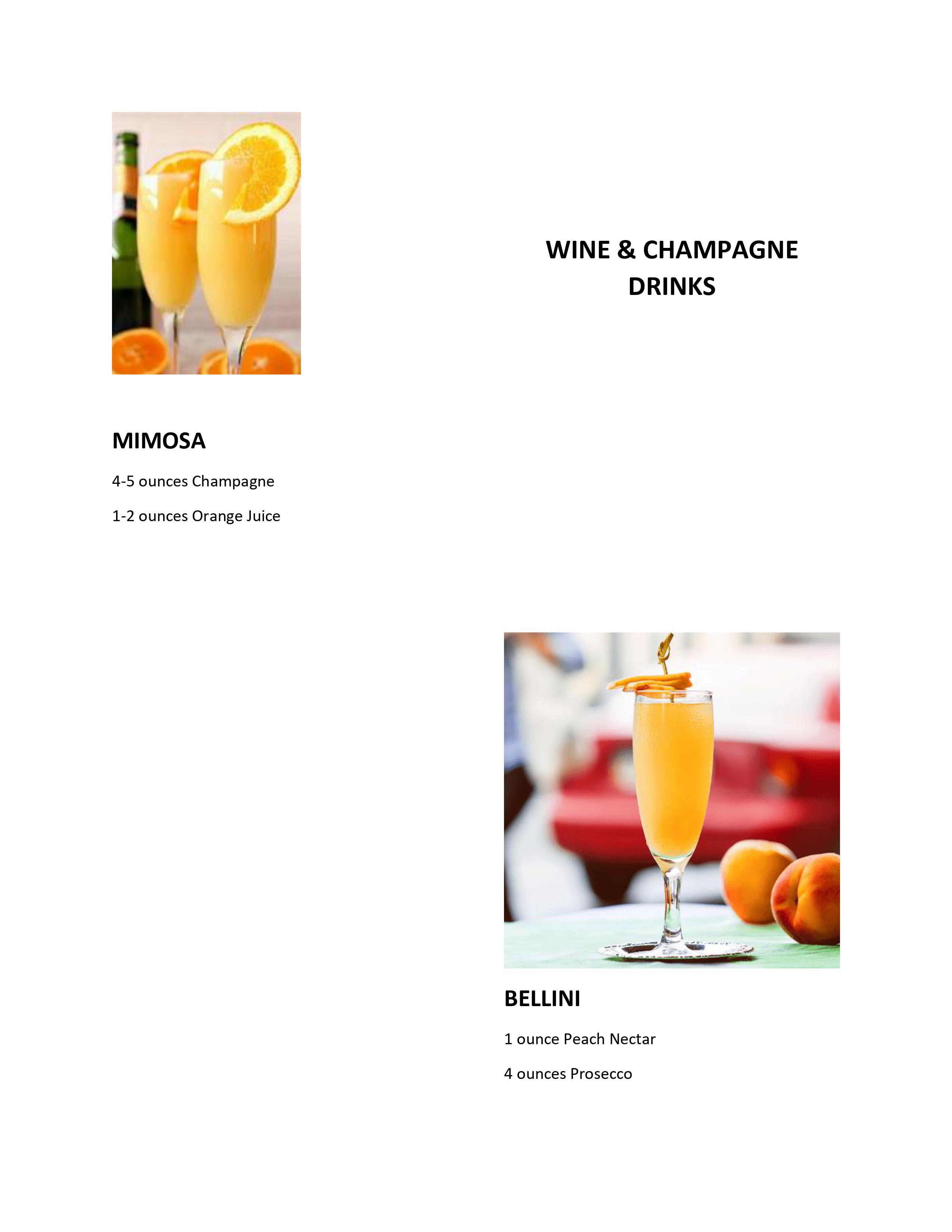 North Carolina Bartender Drink Mixes